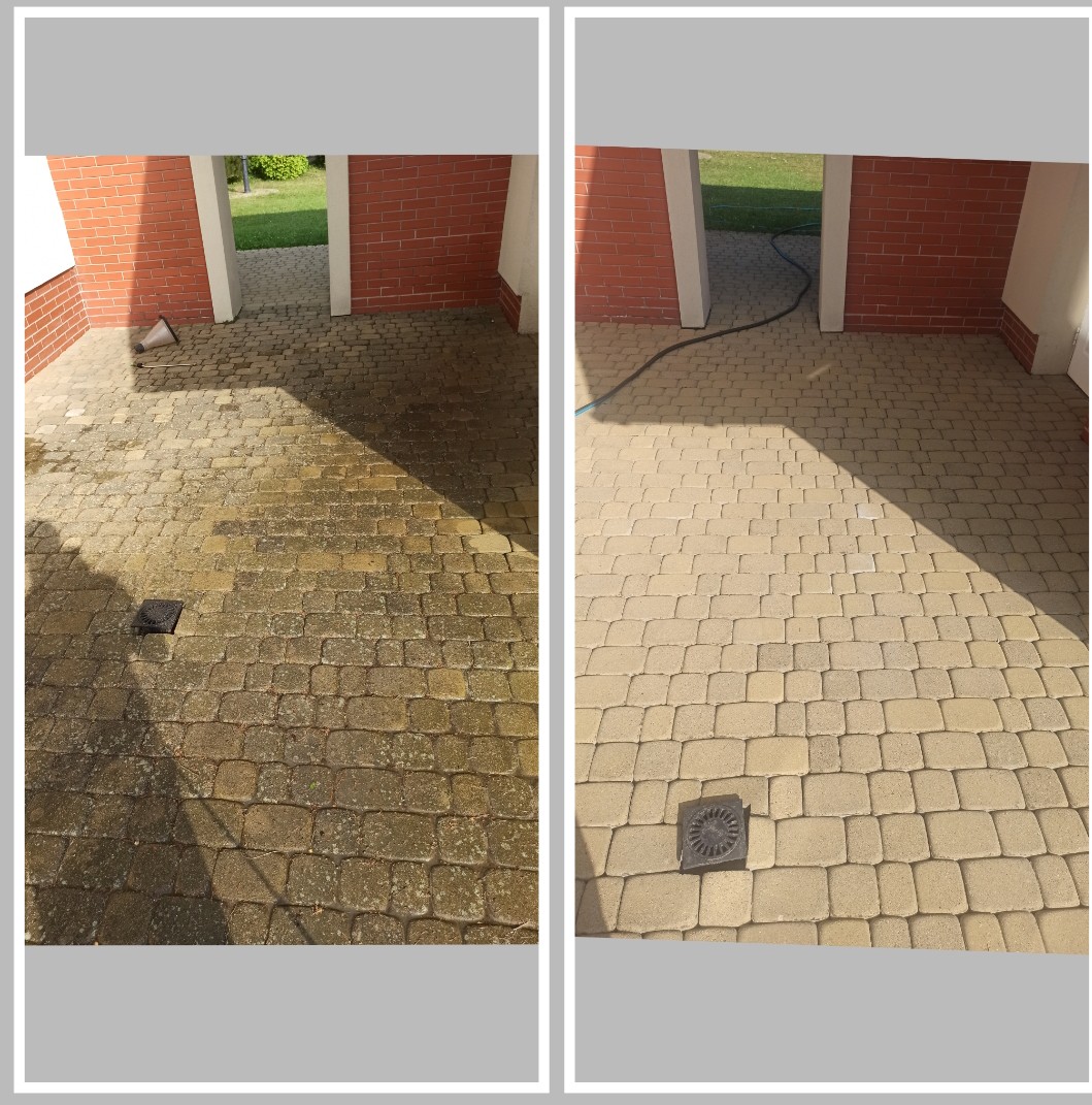 Czyszczenie kostki brukowej w Rzeszowie