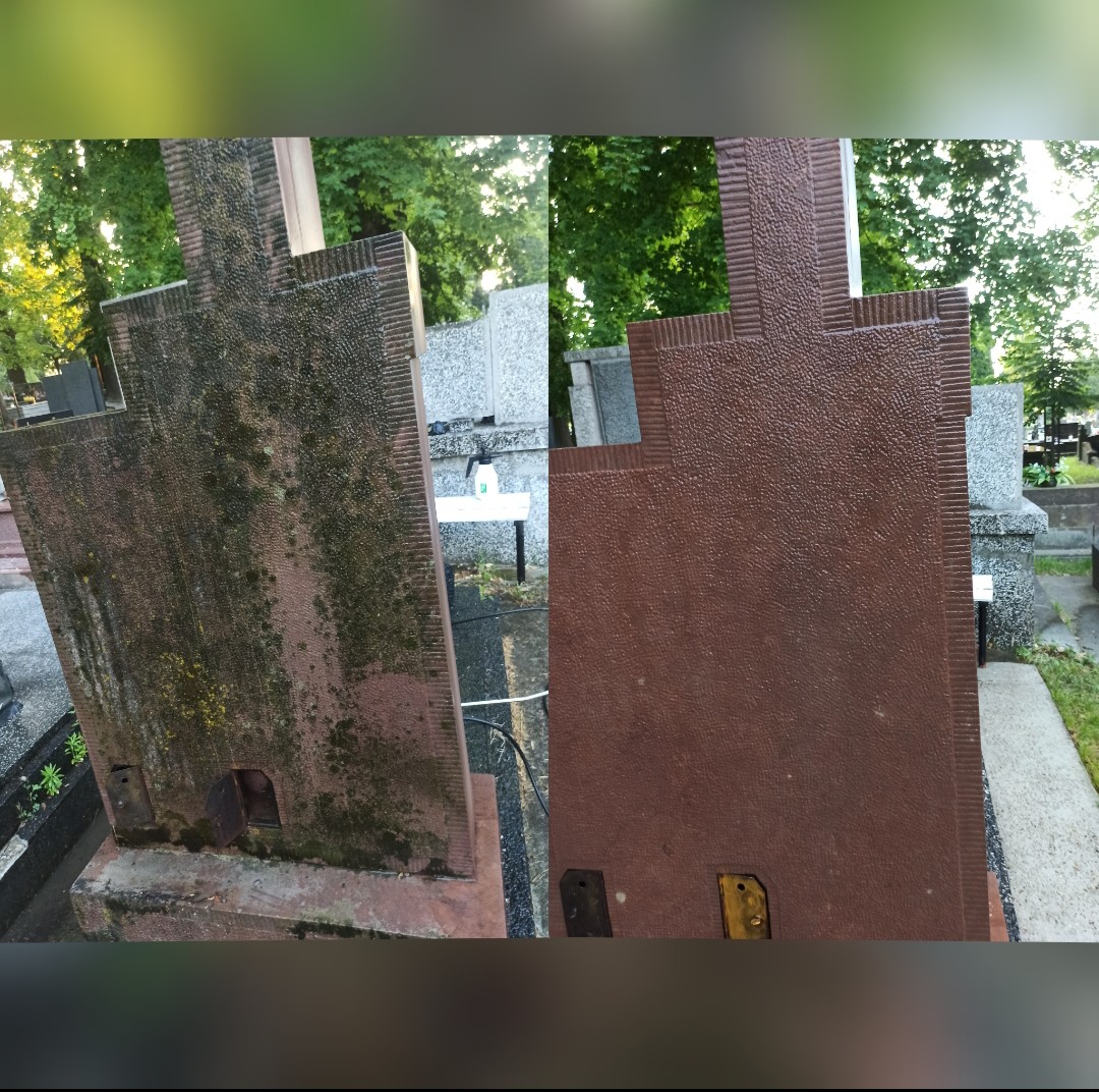 Czyszczenie 100letniego piaskowca